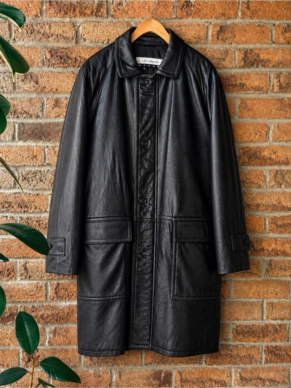 Bod & Christensen Couture Lamb Leather Car Coat Black M Canada